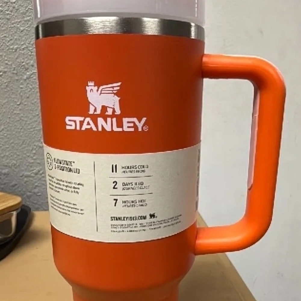 40 Oz. Stanley Bold Orange Thermos Mug